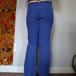 Blue Ralph Lauren Corduroy Pants: Size 6